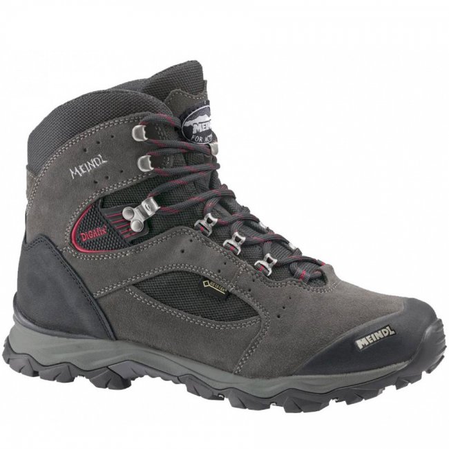Meindl Herren Wanderstiefel In Granit/Rot