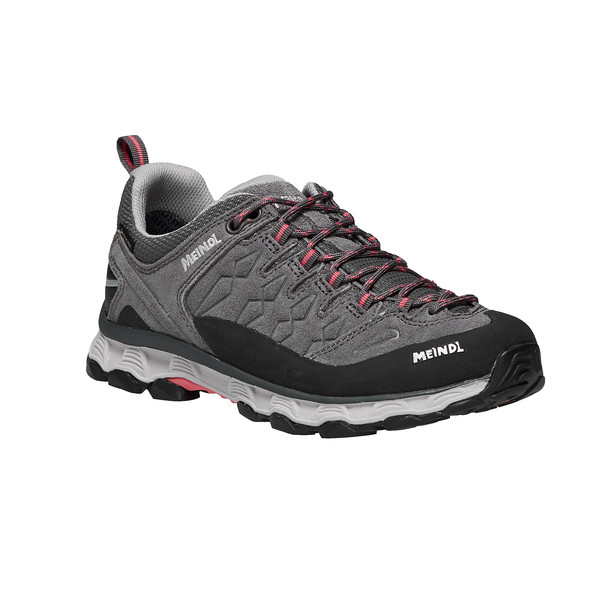 Neu Eingetroffen Meindl Lite Trail Lady Gtx Damen - Wanderschuhe | Steingrau/Rosé