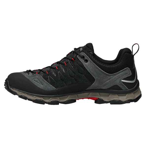 Neu Eingetroffen Meindl Lite Trail Gtx Herren - Wanderschuhe | Anthrazit/Rot