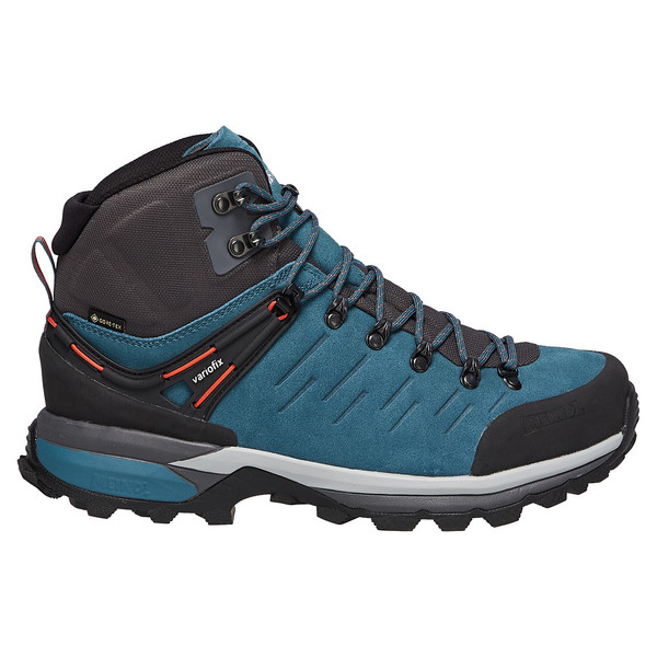 Neu Eingetroffen Meindl Milford Gtx Herren - Wanderstiefel | Petrol/Rot