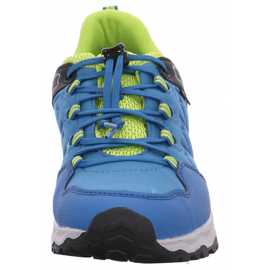 Meindl Ontario Junior Gtx Schnürer In Petrol/Lemon