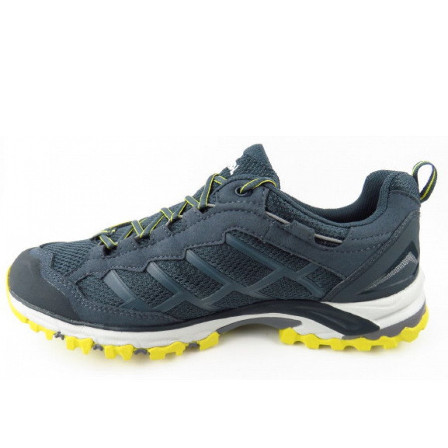 Meindl Herren Meindl Herren Caribe Gtx Granit Wanderschuh In Granit Gelb