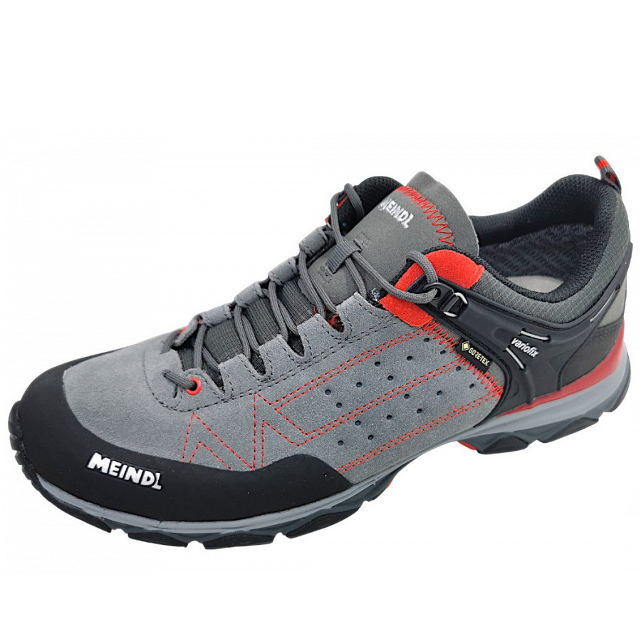 Meindl Herren Ontario Gtx Wanderschuh In Rot/Anthrazit 78