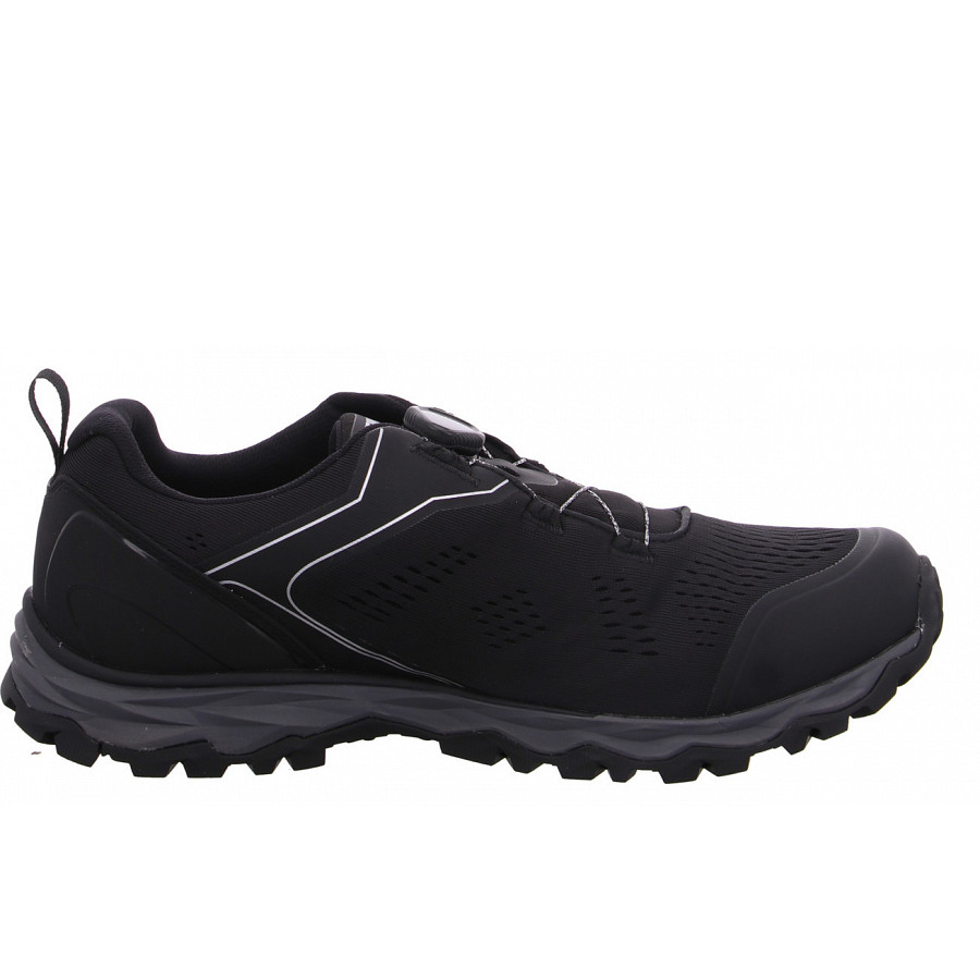 Meindl Herren Abano Gtx Boa Wanderschuh In 01 Schwarz