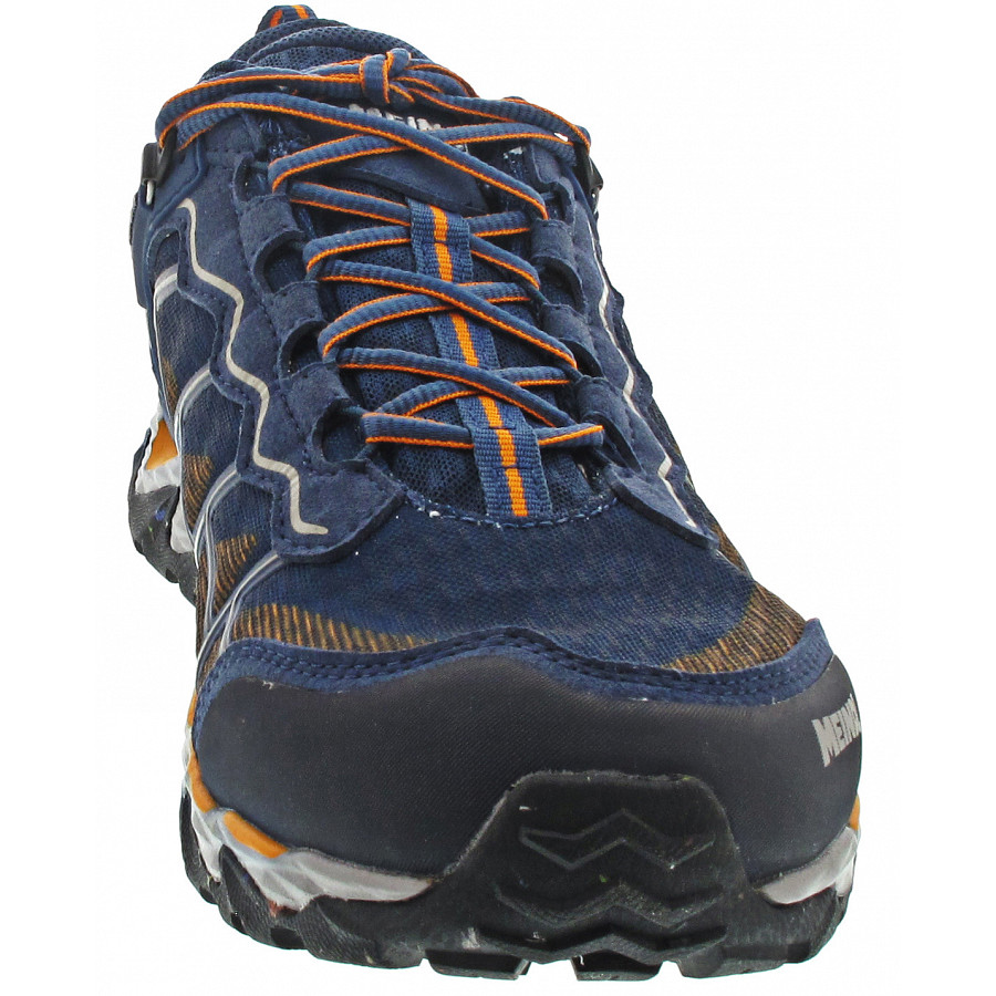 Meindl Herren Houston Gtx Wanderschuh In Jeans-Orange
