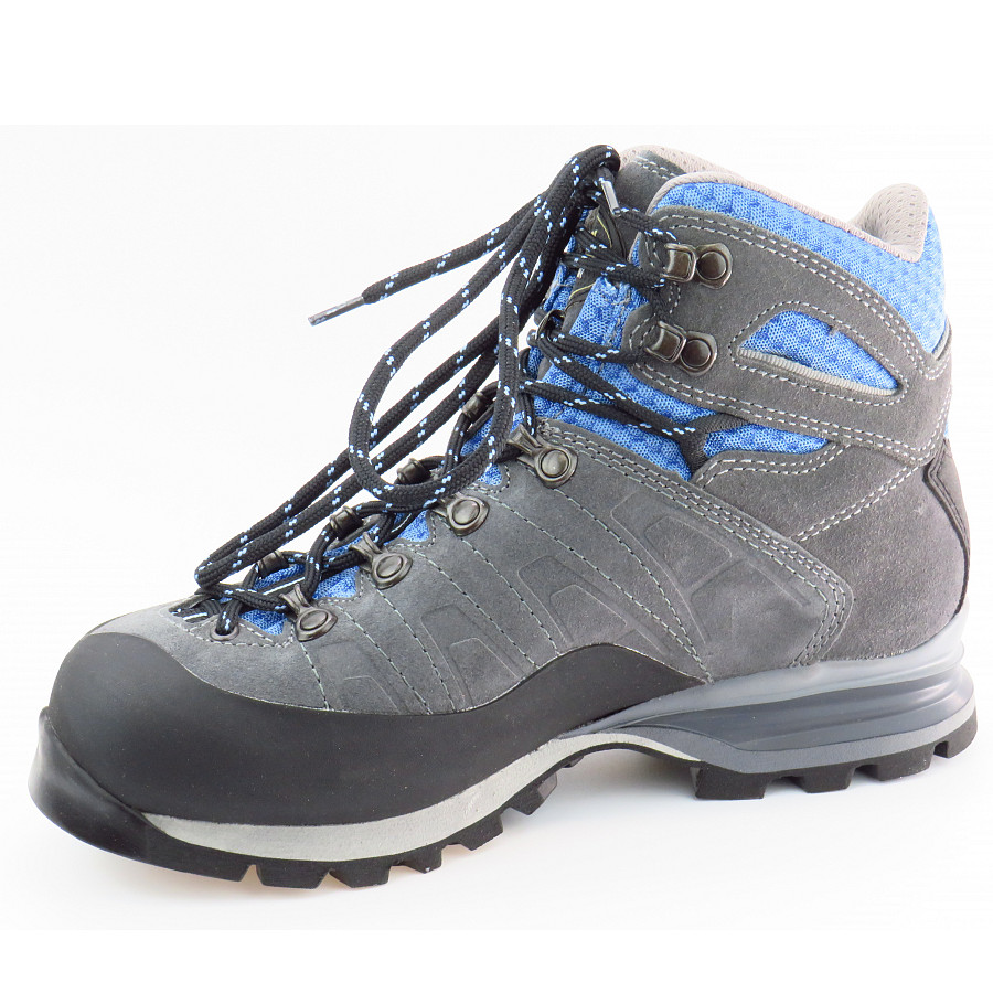 Meindl Damen Antelao Lady Gtx Wanderstiefel In Anthrazit Hellblau