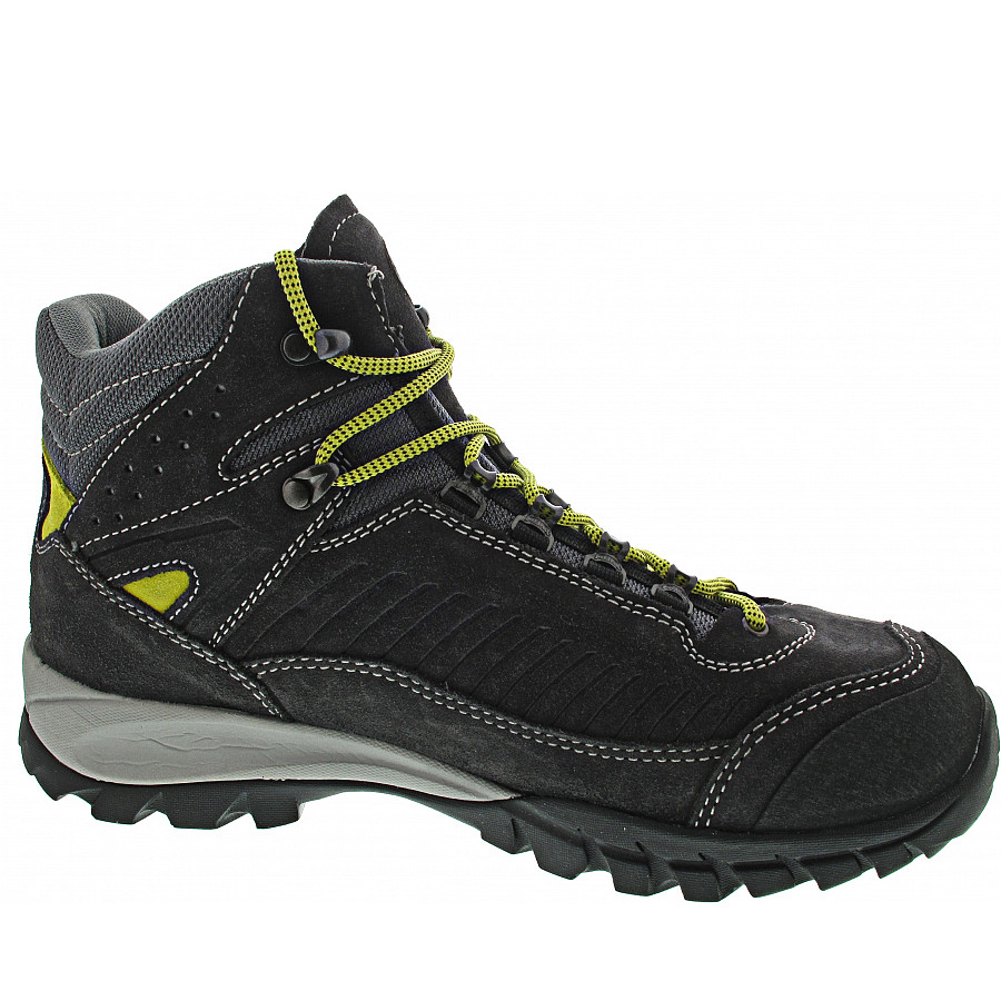 Meindl Herren Salo Mid Gtx Wanderstiefel In Anthrazit-Gelb
