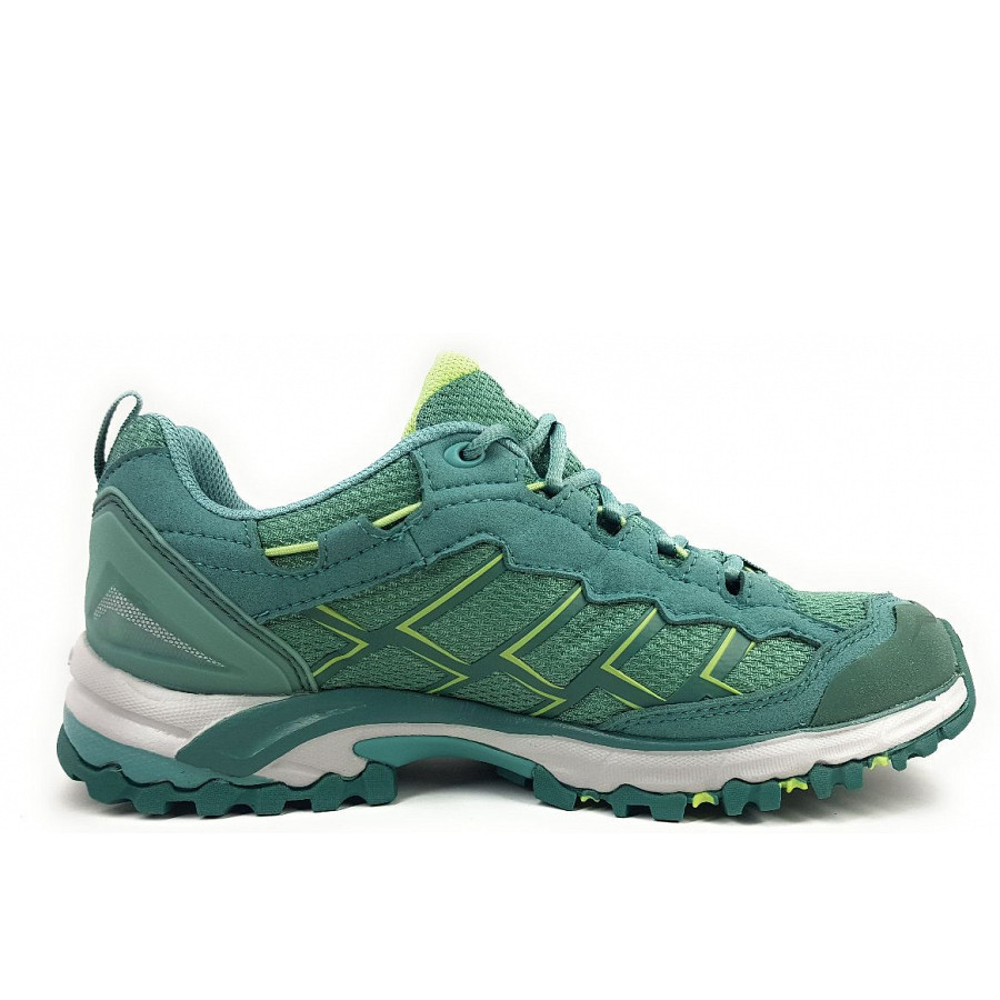 Meindl Damen Caribe Lady Gtx Wanderschuh In 90 Grün/Gelb
