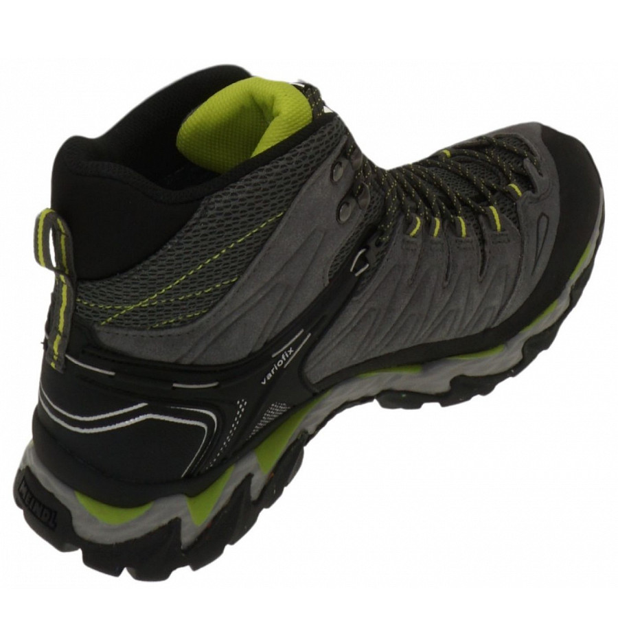 Meindl Herren Lite Hike Gtx Wanderschuh In Anthrazit Lime