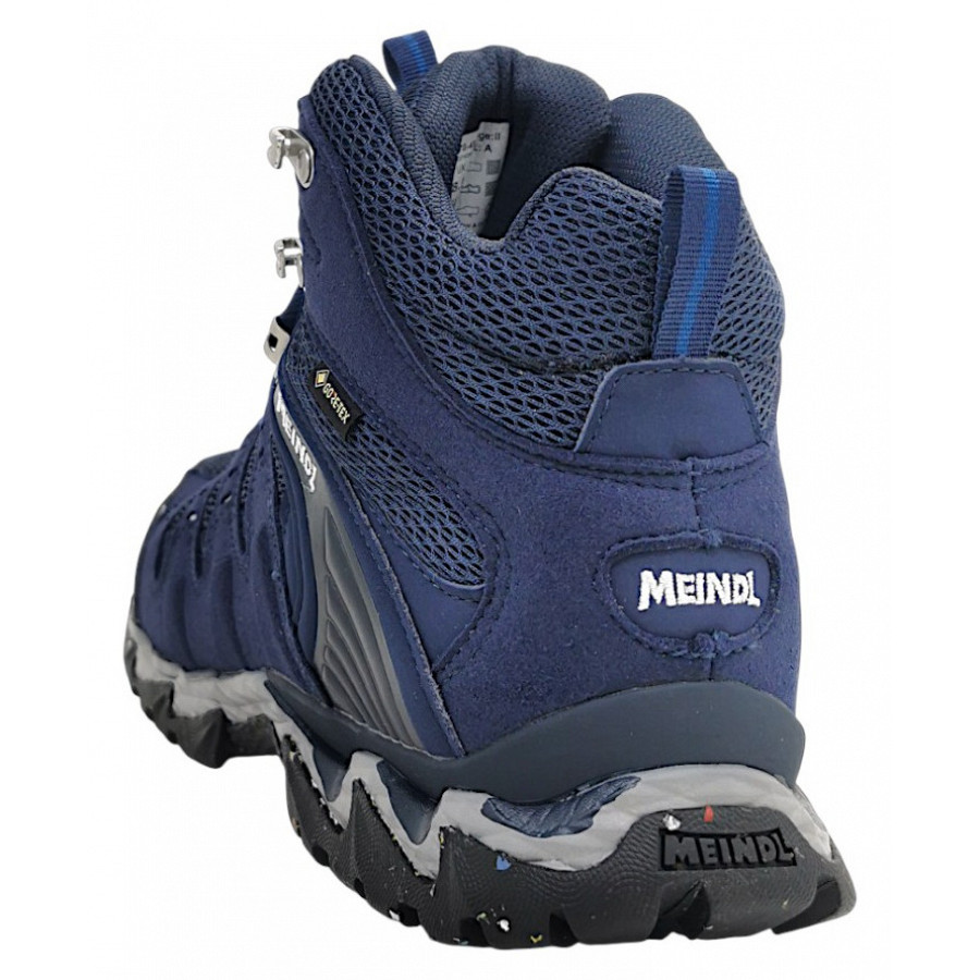 Meindl Herren Respond Mid Ii Wanderschuh In Marine/Silber 49