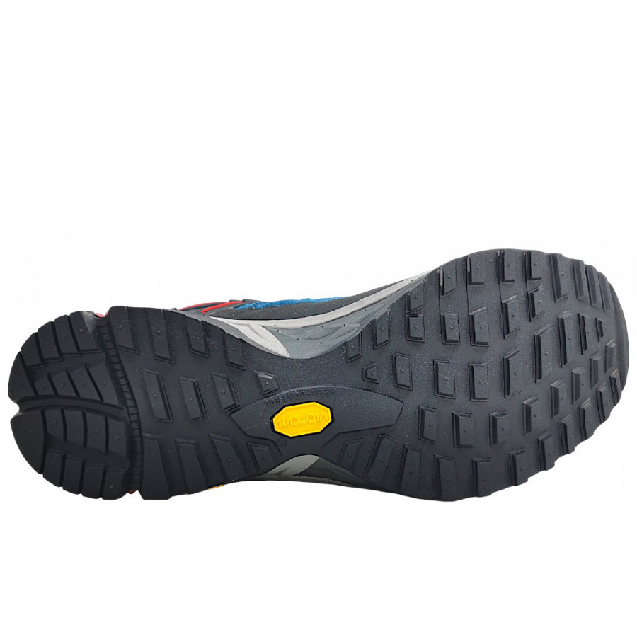 Meindl Herren Top Trail Mid Gtx Wanderstiefel In Petrol/Rot 53