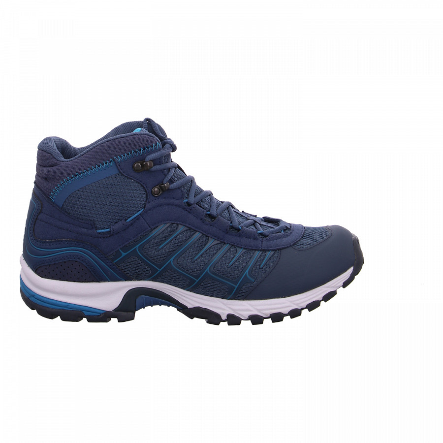 Meindl Damen Quebec Lady Mid Gtx Wanderstiefel In 09 Blau Petrol