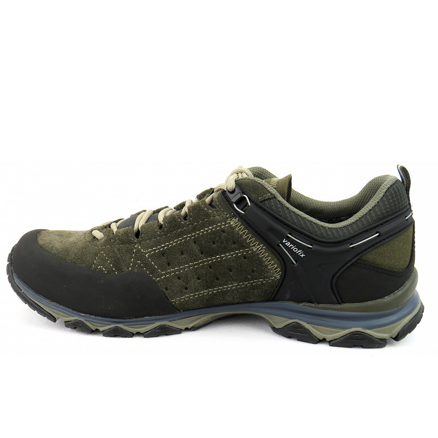 Meindl Herren Ontario Gtx Loden Schwarz Wanderschuh In Loden Schwarz