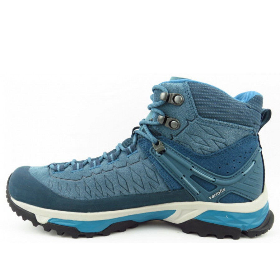 Meindl Damen Top Trail Lady Mid Gtx Wanderstiefel In Tuerkis