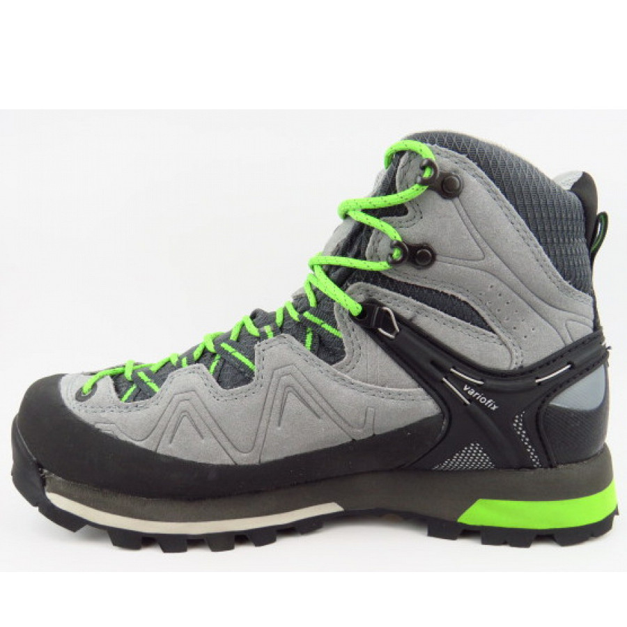 Meindl Damen Tonale Lady Gtx Wanderschuh In Steingrau Lime
