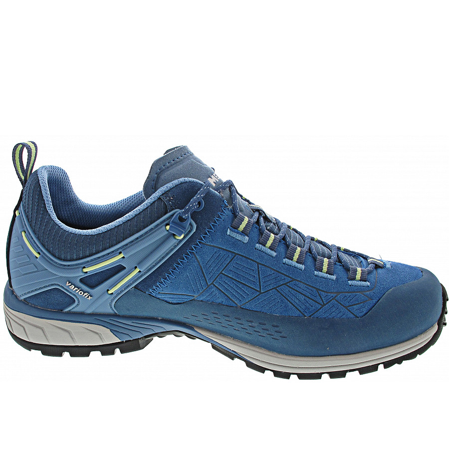 Meindl Damen Top Trail Lady Gtx Wanderschuh In Hellblau-Gelb