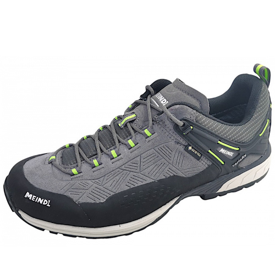 Meindl Herren Top Trail Gtx Wanderschuh In Grau/Lime 03