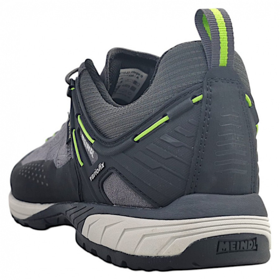 Meindl Herren Top Trail Gtx Wanderschuh In Grau/Lime 03