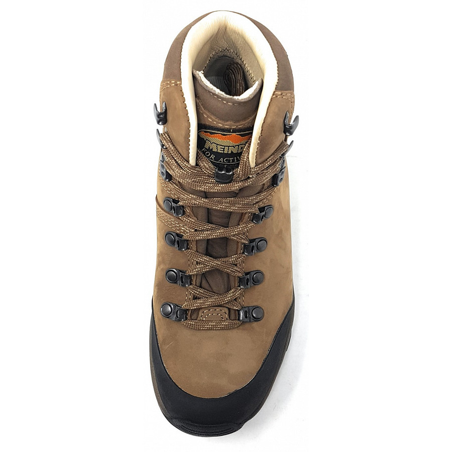 Meindl Damen Jersey Lady Wanderstiefel In Braun Lederfutter