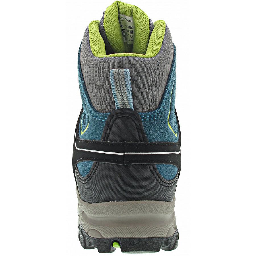 Meindl Litepeak Junior Wanderstiefel In Petrol-Lemon