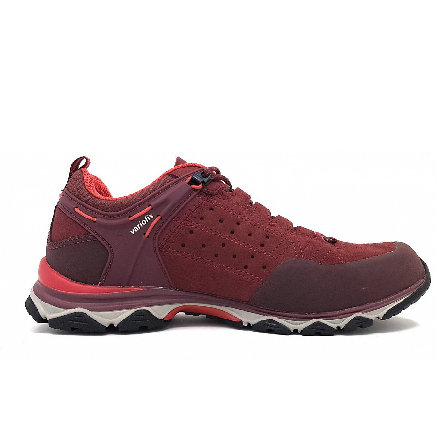 Meindl Damen Ontario Lady Gtx Wanderschuh In 81- Brombeer/Rot