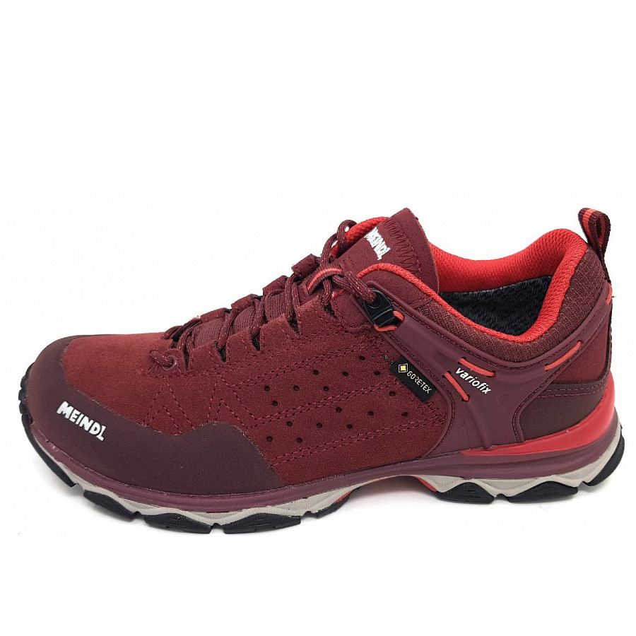 Meindl Damen Ontario Lady Gtx Wanderschuh In 81- Brombeer/Rot
