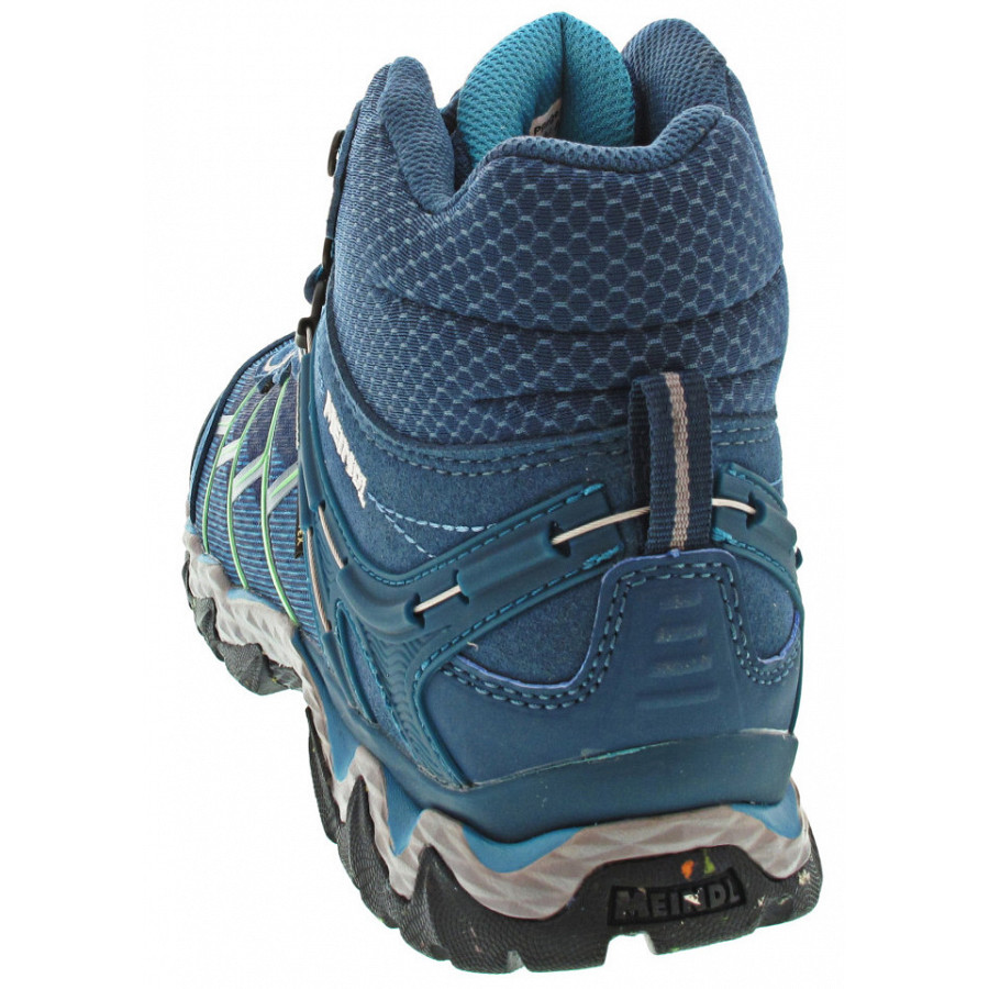Meindl Damen Houston Lady Mid Gtx Wanderstiefel In Türkis-Petrol