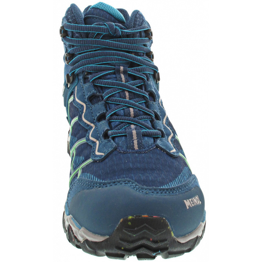 Meindl Damen Houston Lady Mid Gtx Wanderstiefel In Türkis-Petrol
