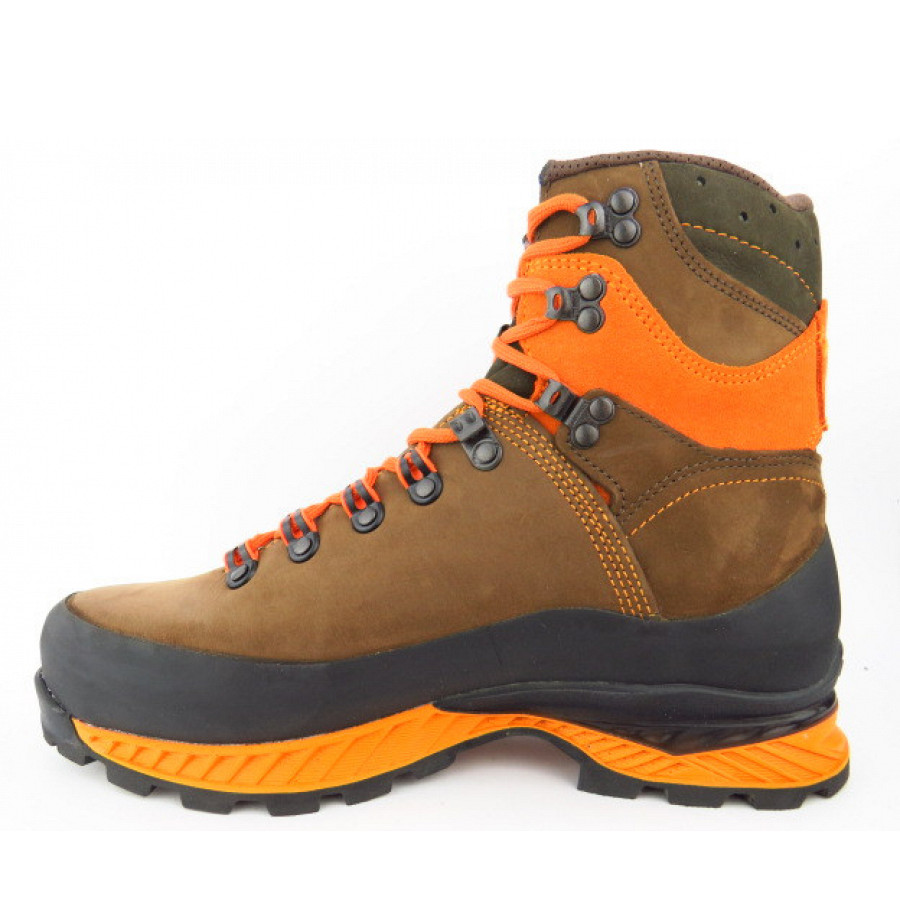 Meindl Herren Island Mfs Rock Wanderstiefel In Orange Braun