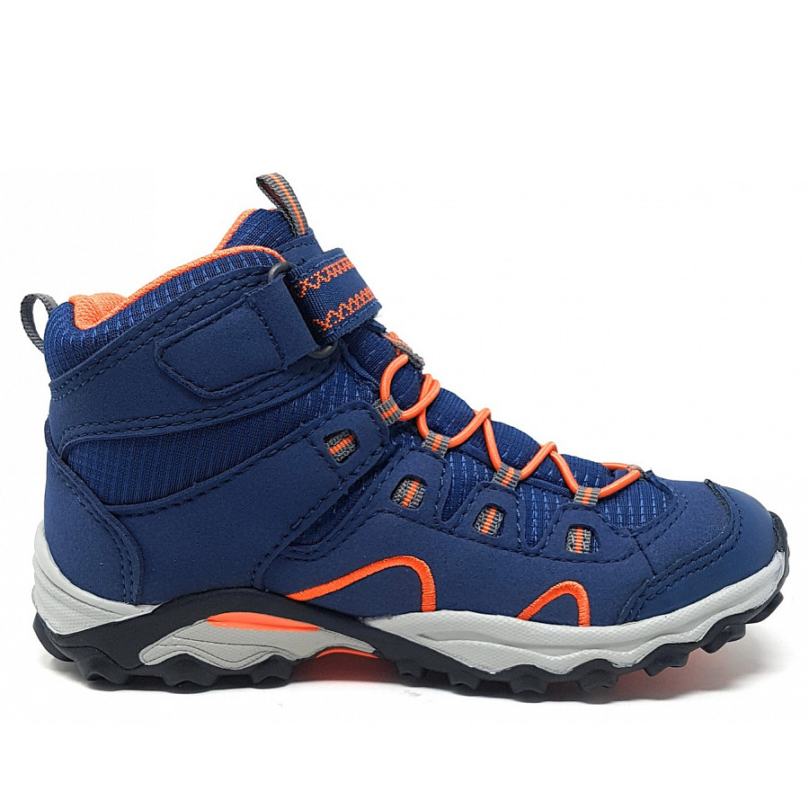 Meindl Respond Jr. Mid Gtx Wanderstiefel In Marine-Orange