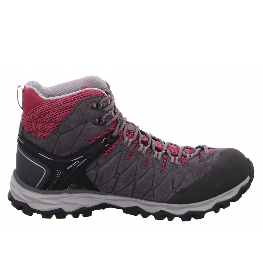 Meindl Damen Mondello Lady Gtx Wanderstiefel In 31 Anthrazit Brombeer