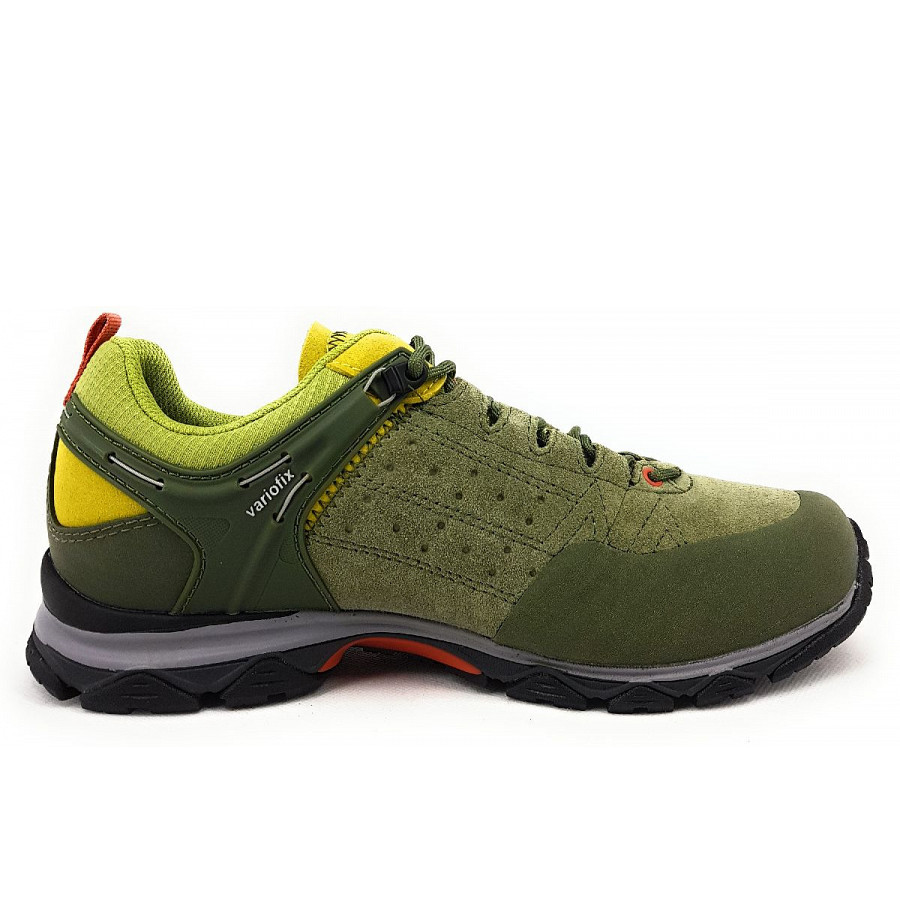 Meindl Damen Ontario Lady Gtx Wanderschuh In Grün Gelb