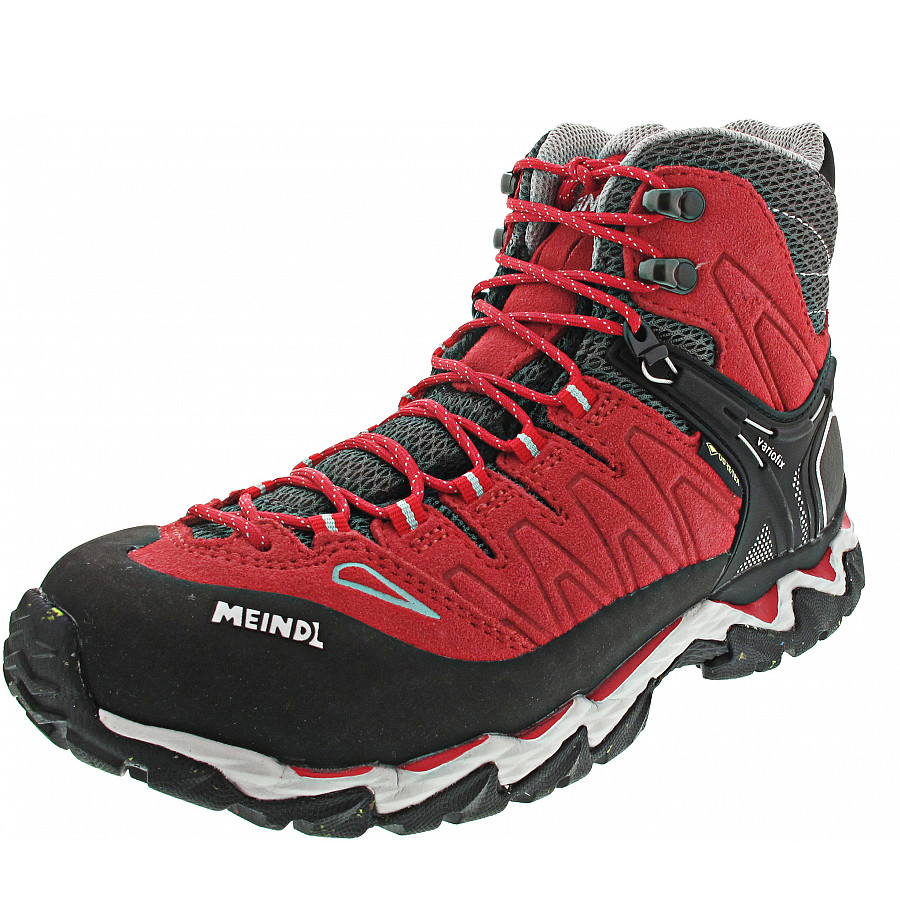 Meindl Damen Lite Hike Lady Gtx Wanderstiefel In Rot-Graphit