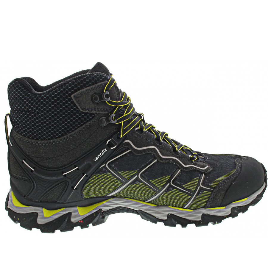 Meindl Herren Houston Mid Gtx Wanderstiefel In Lemon-Graphit