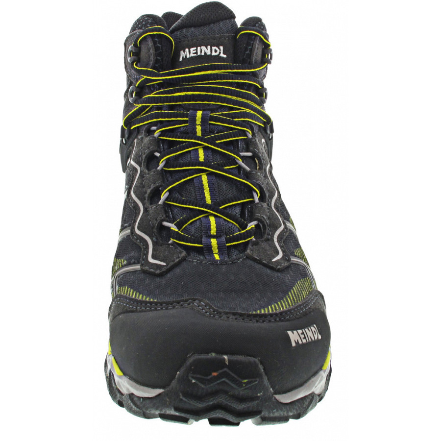 Meindl Herren Houston Mid Gtx Wanderstiefel In Lemon-Graphit