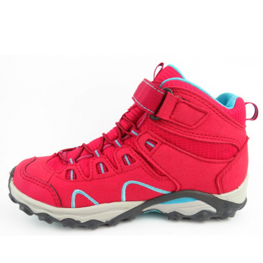 Meindl Lucca Junior Mid Gtx Wanderstiefel In Rot Tuerkis