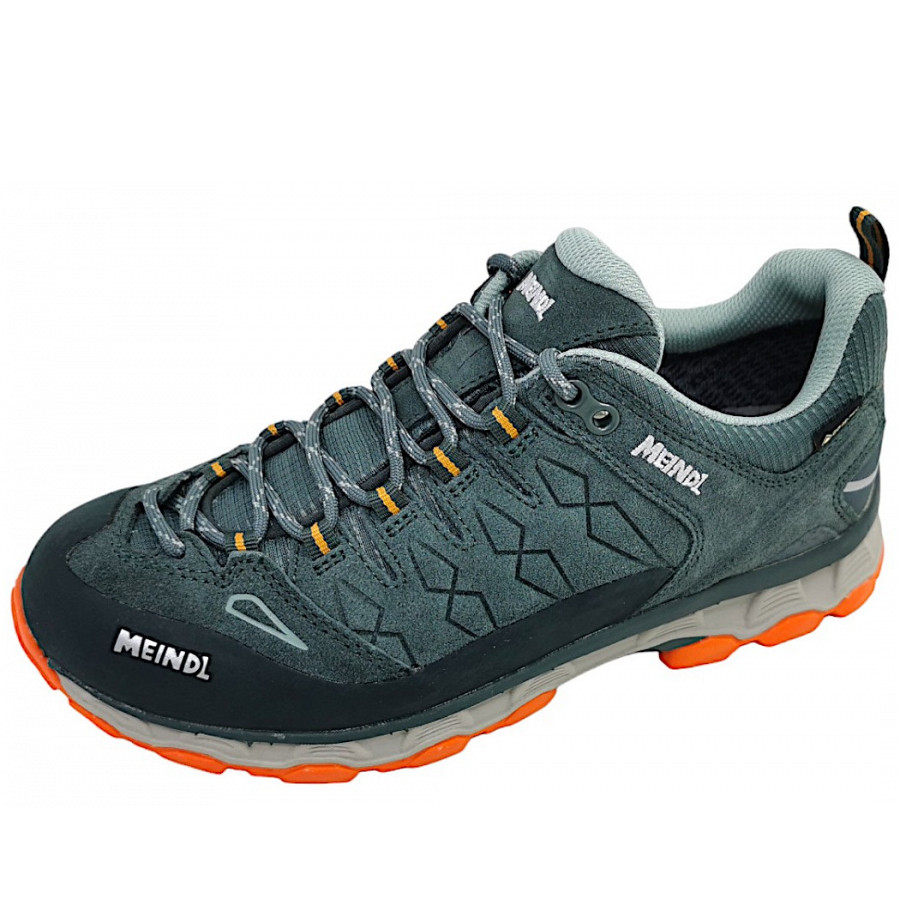 Meindl Damen Lite Trail Lady Gtx Wanderschuh In 06 Schilf/ Orange