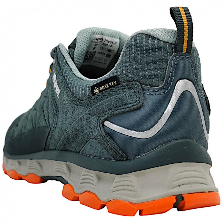 Meindl Damen Lite Trail Lady Gtx Wanderschuh In 06 Schilf/ Orange