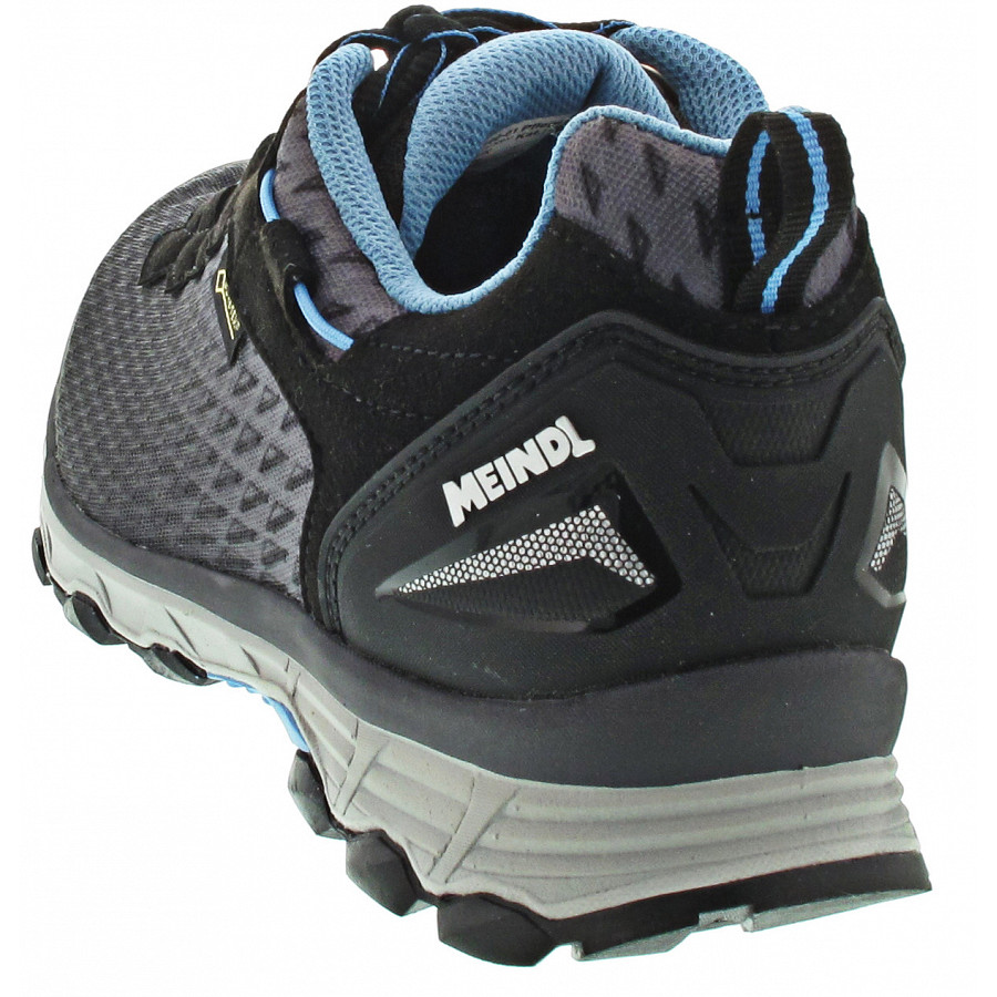 Meindl Damen Activo Sport Lady Gtx Wanderschuh In Schwarz-Azur