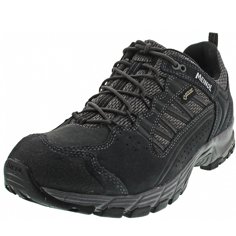 Meindl Herren Journey Pro Gtx Schnürschuhe In Anthrazit-Oliv