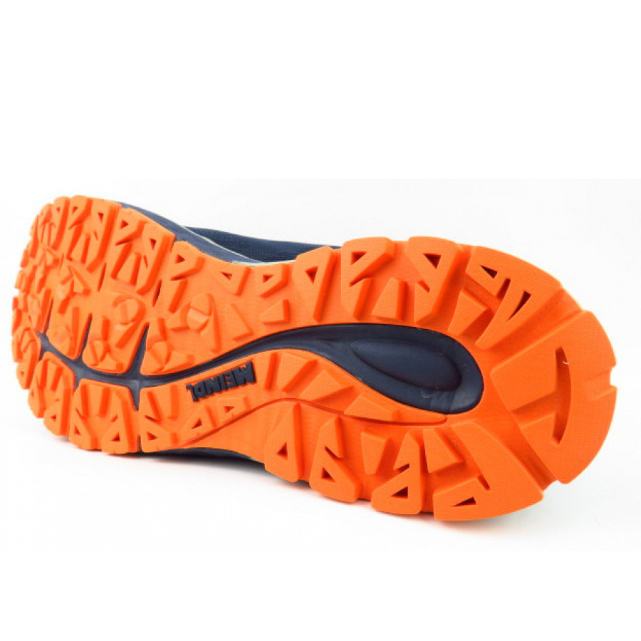 Meindl Herren Power Walker 3 Wanderschuh In Marine Orange