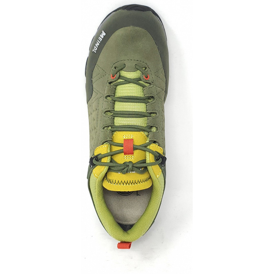 Meindl Damen Ontario Gtx Lady Wanderschuh In Grün Gelb