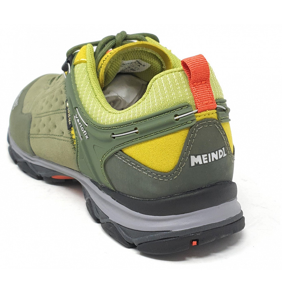 Meindl Damen Ontario Gtx Lady Wanderschuh In Grün Gelb
